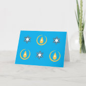 Happy Hanukkah Karte (Vorderseite)