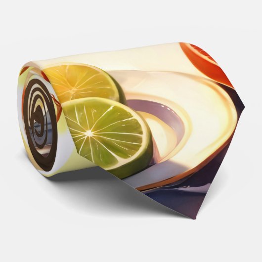 Happy Hanukkah Krawatte (Gerollt)