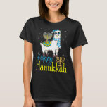 Happy Hanukkah Llama Niedlich Alpaca Chanukah T-Shirt<br><div class="desc">Happy Hanukkah Llama Niedlich Alpaca Chanukah</div>