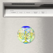 Happy Hanukkah Magnet (In Situ (Geschirrspüler))