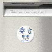 Happy Hanukkah Magnet (In Situ (Geschirrspüler))