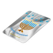 Happy Hanukkah Magnet (Linke Seite)
