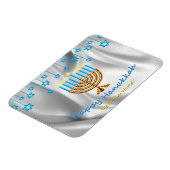 Happy Hanukkah Magnet (Linke Seite)