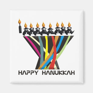 Happy Hanukkah Magnet