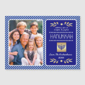 Happy Hanukkah. Magnetkarten für kundenspezifische Magnetkarte (Vorderseite)