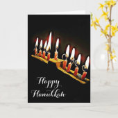 Happy Hanukkah Mai Sie segnen und gesegnet sein Karte (Gelbe Blume)