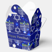 Happy Hanukkah Menorah Ausstieg Geschenkschachtel (Geöffnet)