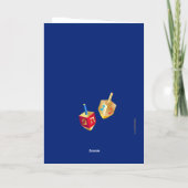 Happy Hanukkah Menorah Jewish luxury (Rückseite)