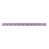 Happy Hanukkah Menorah Satin Ribbon Satinband (Vorderseite)