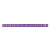 Happy Hanukkah Menorah Satin Ribbon Satinband (Vorderseite)