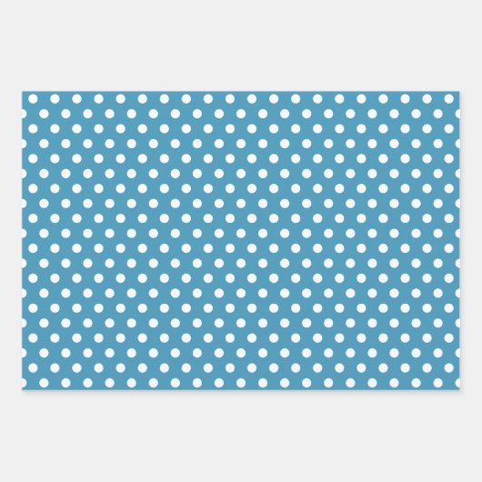 Happy Hanukkah Menorah Wrapping Paper Set 3 Geschenkpapier Set (Vorderseite 2)