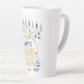 Happy Hanukkah Milchtasse (Rechte Ecke)