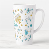 Happy Hanukkah Milchtasse (Rechts)