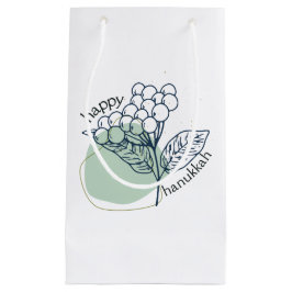 Happy Hanukkah (mit Gezeichnet Berries) Kleine Geschenktüte