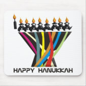 Happy Hanukkah Mousepad (Vorne)