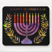 Happy Hanukkah Mousepad (Vorne)