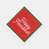 Happy Hanukkah Napkins Serviette (Ecke)