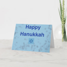 Happy Hanukkah Note Card Dankeskarte
