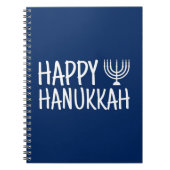 Happy Hanukkah Notizblock (Vorderseite)