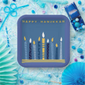 Happy Hanukkah Pappteller (Party)