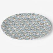 Happy Hanukkah Pappteller (Schrägansicht)