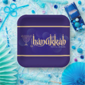 Happy Hanukkah Pappteller (Party)