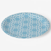 Happy Hanukkah Pappteller (Schrägansicht)