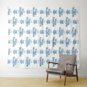 Happy Hanukkah Party Hintergrund Foto Hintergrund Wandteppich (Beispiel (Horizontal))