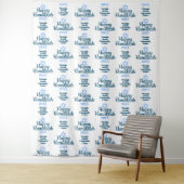 Happy Hanukkah Party Hintergrund Foto Hintergrund Wandteppich (Beispiel)