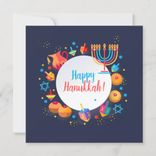 Happy Hanukkah Party Schöne Dekoration