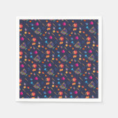 Happy Hanukkah Party Schöne Dekoration Serviette (Vorderseite)