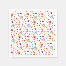 Happy Hanukkah Party Schöne Dekoration Serviette