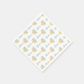 Happy Hanukkah Pattern Napkins Serviette (Ecke)