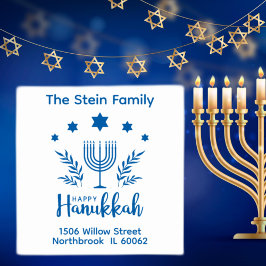 Happy Hanukkah Permastempel