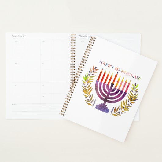 Happy Hanukkah Planner Planer (Anzeige)