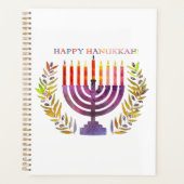 Happy Hanukkah Planner Planer (Vorderseite)
