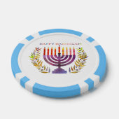 Happy Hanukkah Poker Chips (Einzeln)