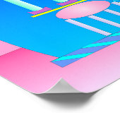 Happy Hanukkah Poster (Ecke)