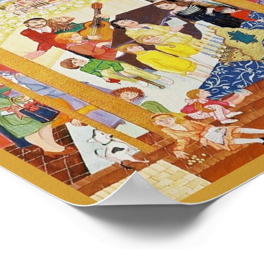 HAPPY HANUKKAH POSTER (Ecke)