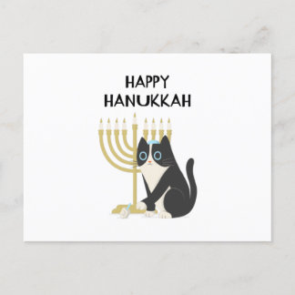 HAPPY HANUKKAH POSTKARTE