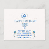Happy Hanukkah! Postkarte (Vorderseite)