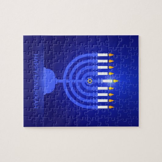 Happy Hanukkah Puzzle (Horizontal)