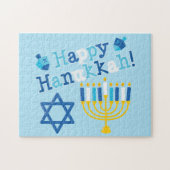 Happy Hanukkah Puzzle (Horizontal)