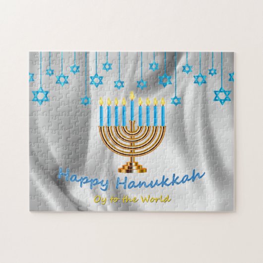 Happy Hanukkah Puzzle (Horizontal)