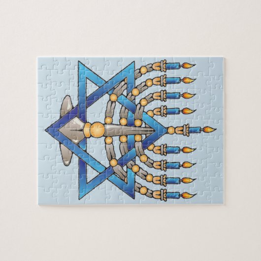 Happy Hanukkah Puzzle (Horizontal)