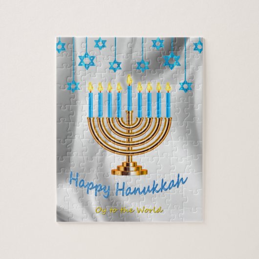 Happy Hanukkah Puzzle (Vertikal)