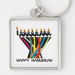 Happy Hanukkah Schlüsselanhänger