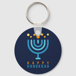 Happy Hanukkah Schlüsselanhänger
