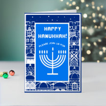 Happy Hanukkah Schöner jüdischer Urlaub