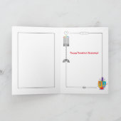 Happy Hanukkah Segen Karte! Karte (Innenseite)